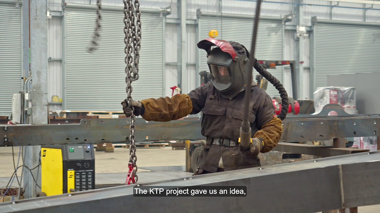 screenshot of industrial worker